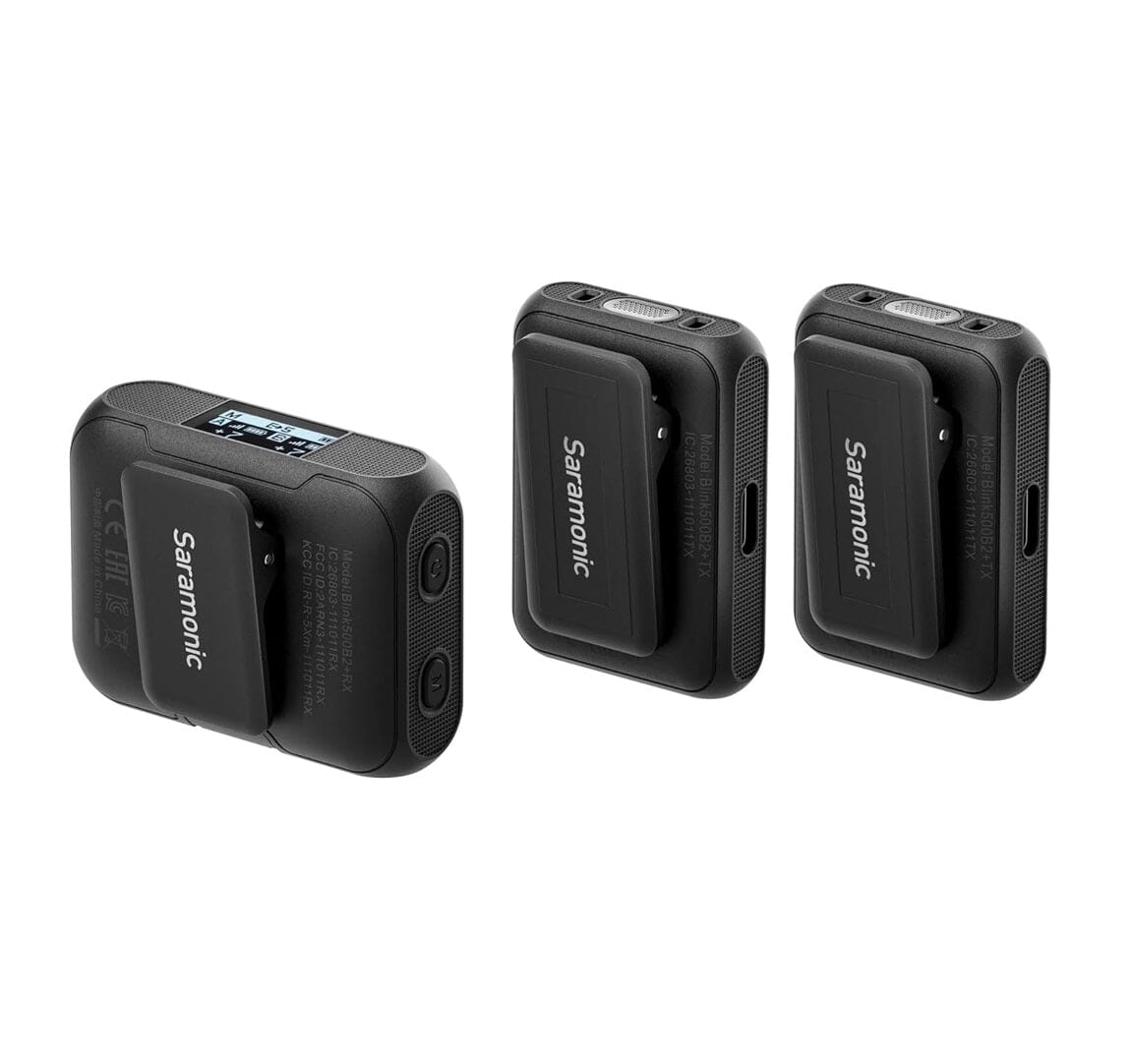 Saramonic Micrófono Blink 500 B2+ Inalámbrico Dual para Cámaras Móvile