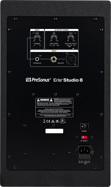 Presonus ERISST8 Monitor Activo 8" Monitores de Estudio PreSonus 