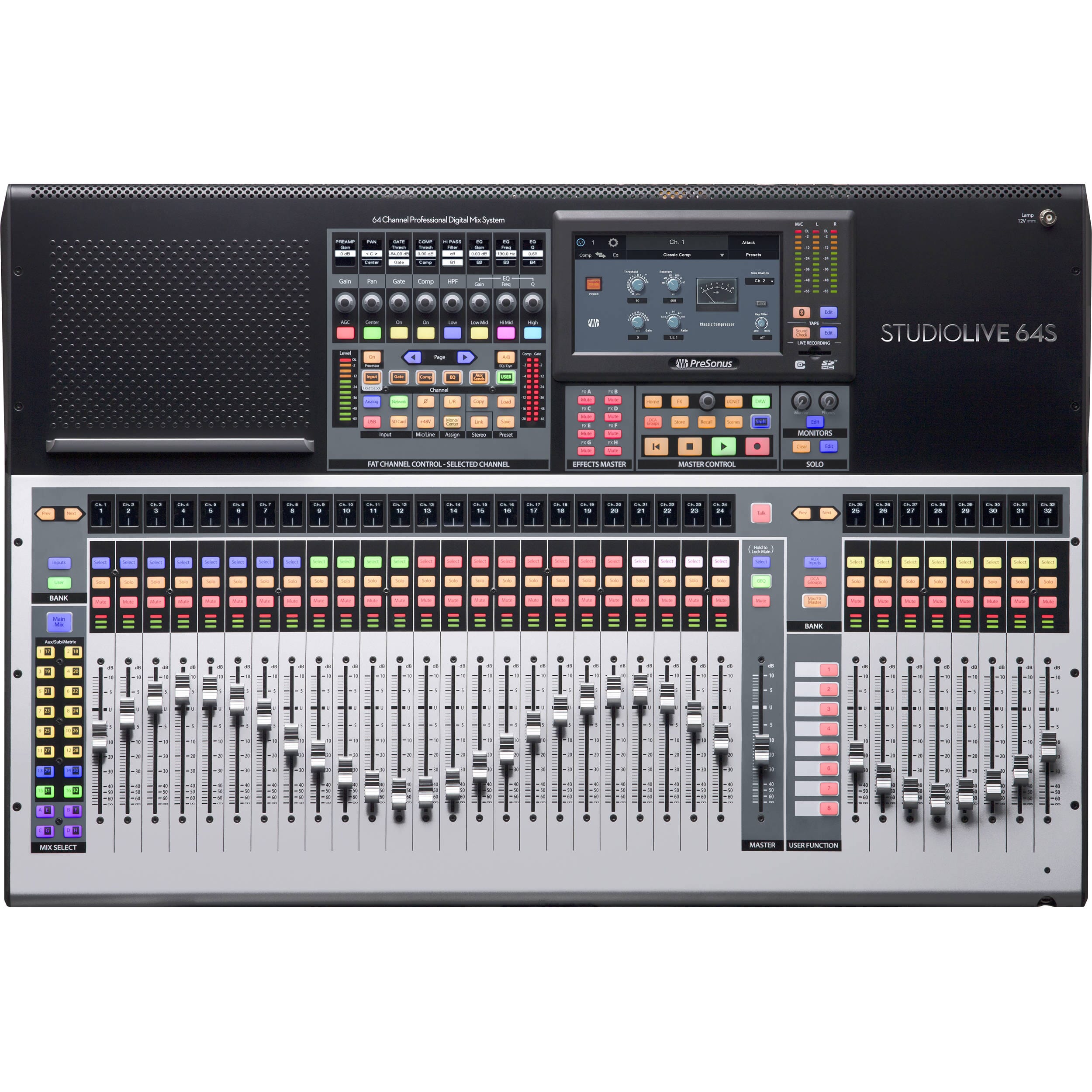 Presonus StudioLive SL64SIII Mezclador Digital 64 canales - USB - Interfaz de Audio Mixers/Consolas PreSonus 