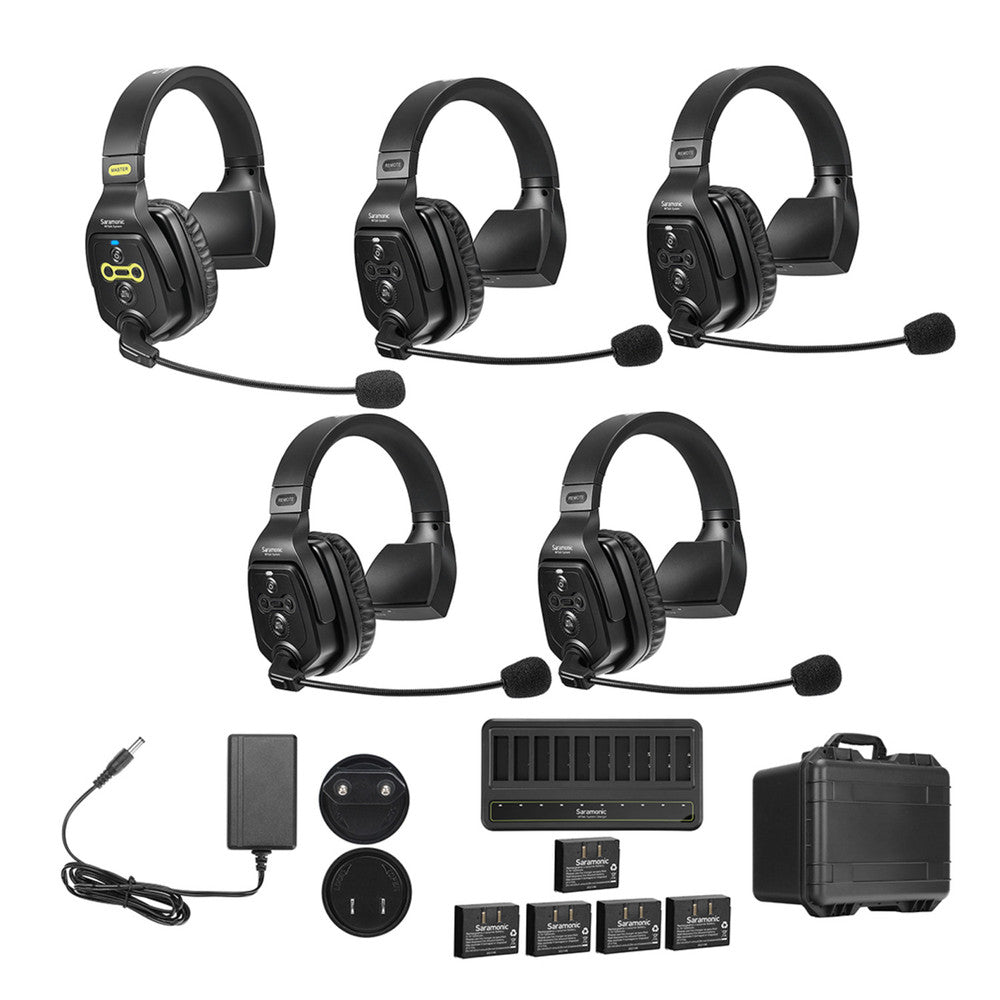 WiTalk-WT5S Sistema de intercomunicación inalámbrico  para 5 personas