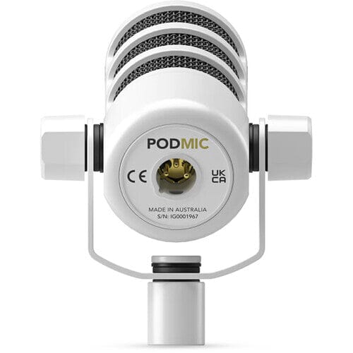 Rode PodMic White - Micrófono dinámico para Podcast color Blanco Micrófonos Dinámicos RODE 