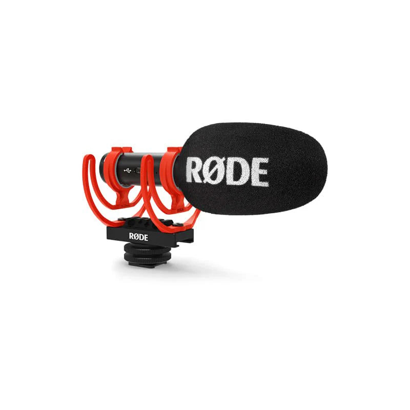 Rode VideoMic GO II Micrófono Shotgun USB-C para Cámara, Celular, Tablet o Computador