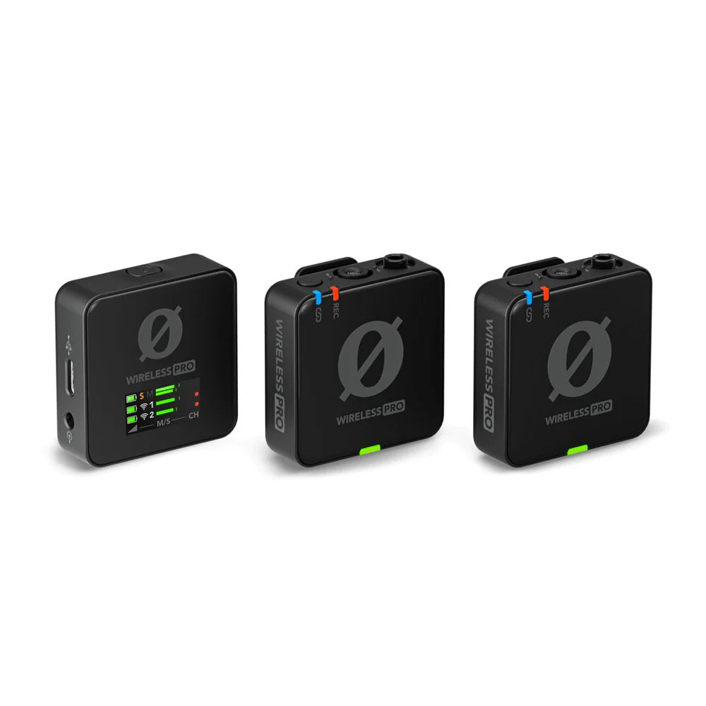 Rode Wireless Pro - Sistema inalámbrico con dos TX