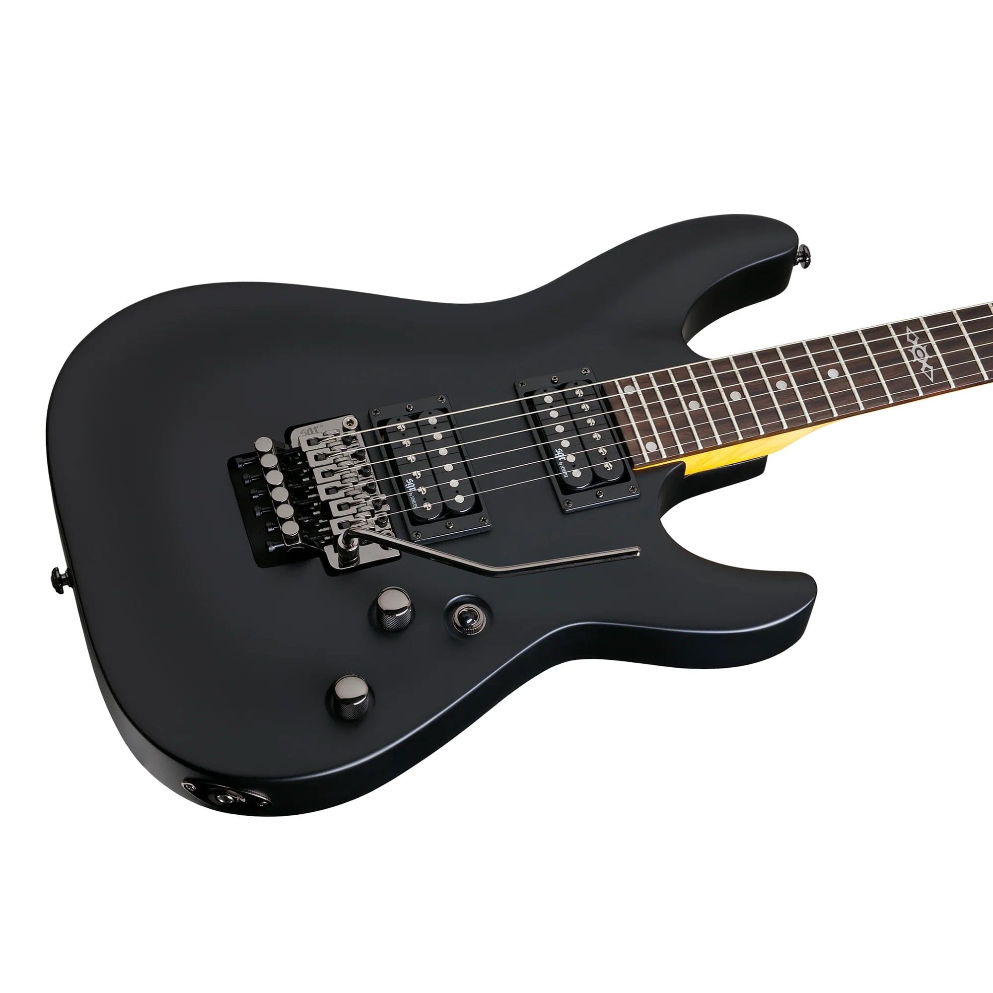 SGR by Schecter C-1 FR Midnight Satin Black Guitarra Eléctrica 6 cuerdas FR Guitarras Eléctricas SGR by Schecter 