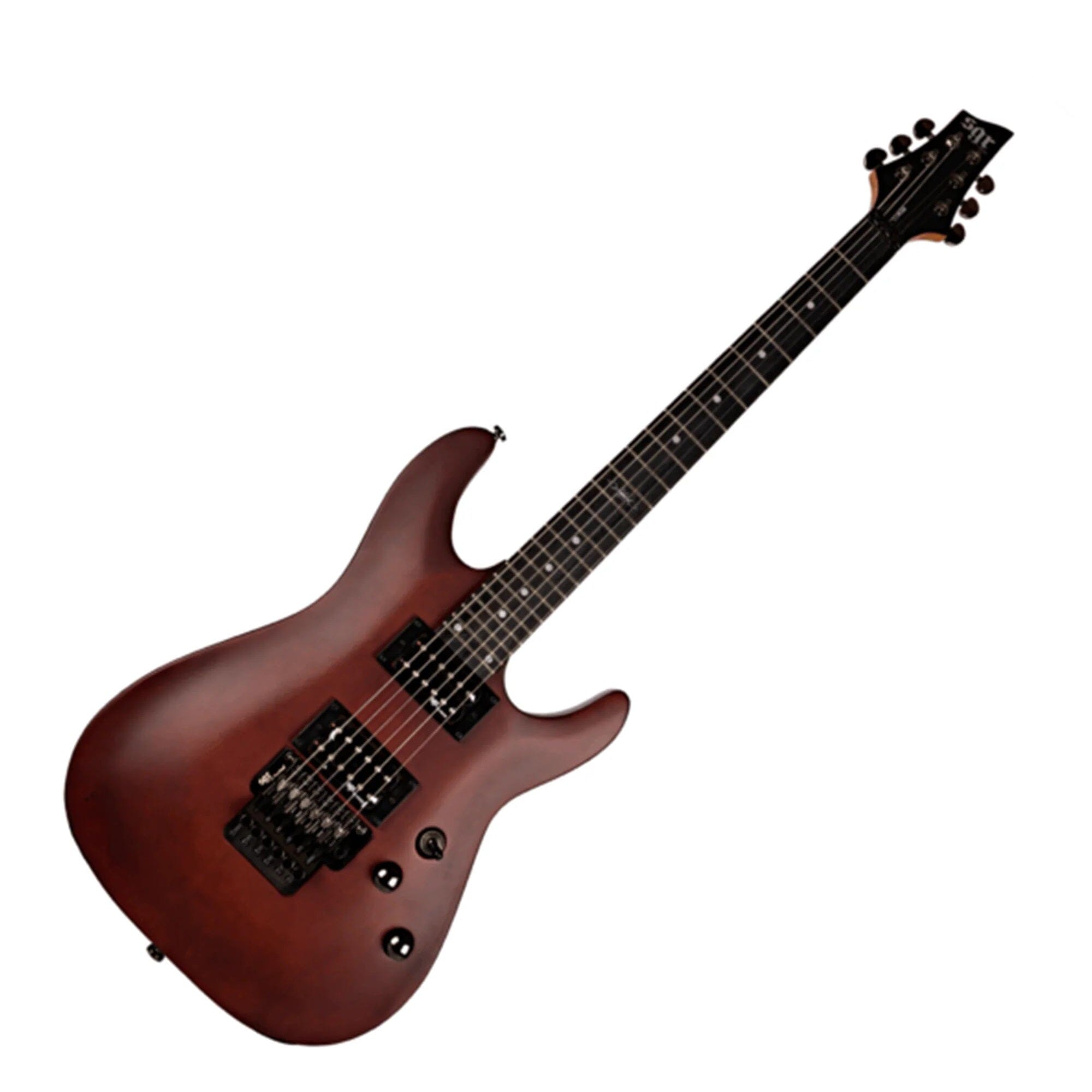 SGR by Schecter C-1 FR Walnut Satin Guitarra Eléctrica 6 cuerdas FR Guitarras Eléctricas SGR by Schecter 