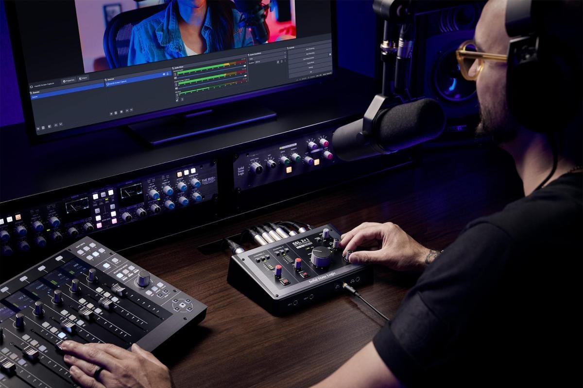 Solid State Logic SSL2+ MKII - Interfaz de audio USBC de 2 canales