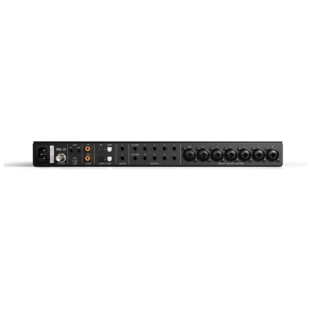 Solid State Logic SSL18 Interfaz 26-in/28-out - USB C