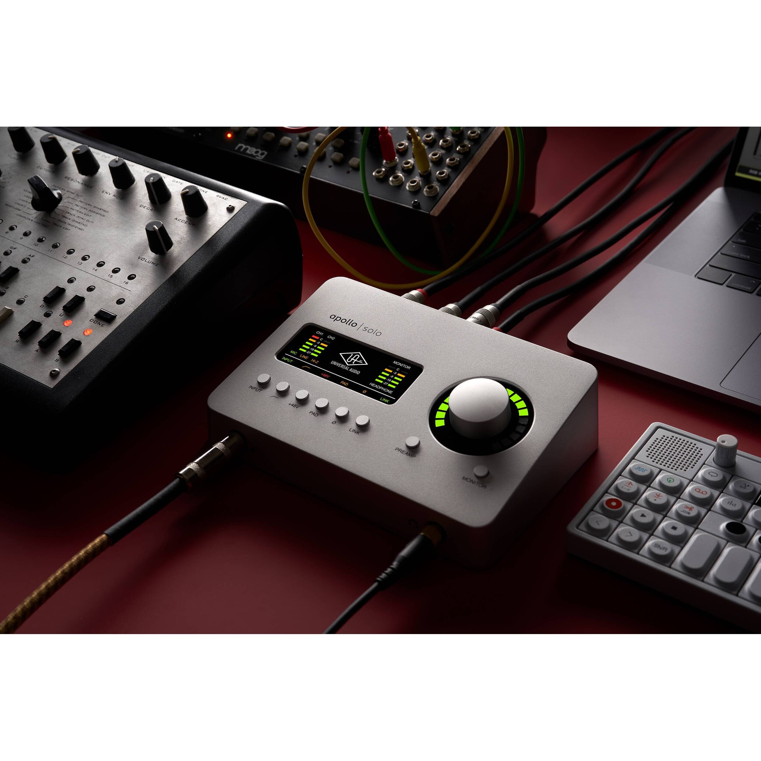Universal Audio Apollo Solo Interfaz de Audio USB-C Heritage Edition (