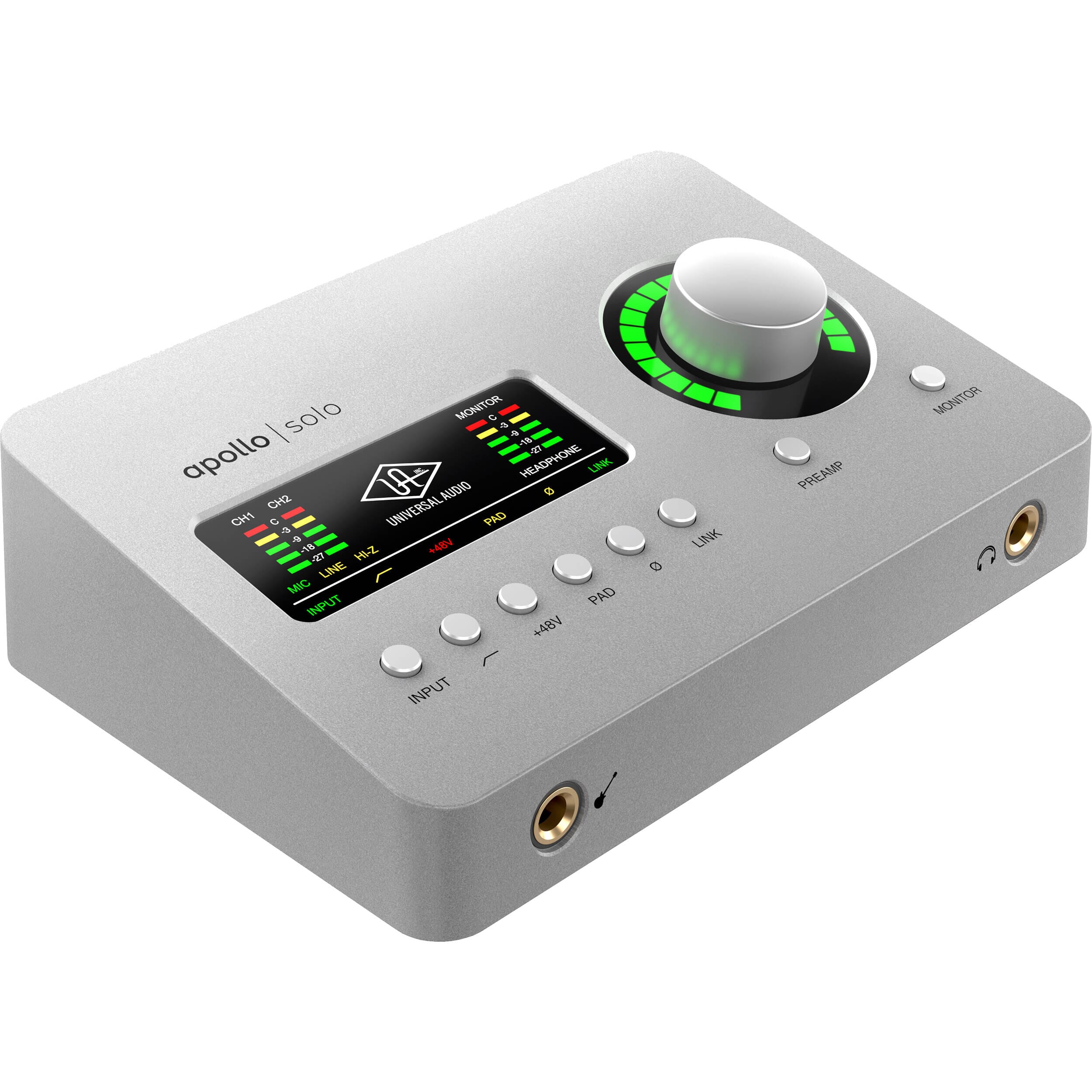 Universal Audio Apollo Solo Interfaz de Audio USB-C Heritage Edition