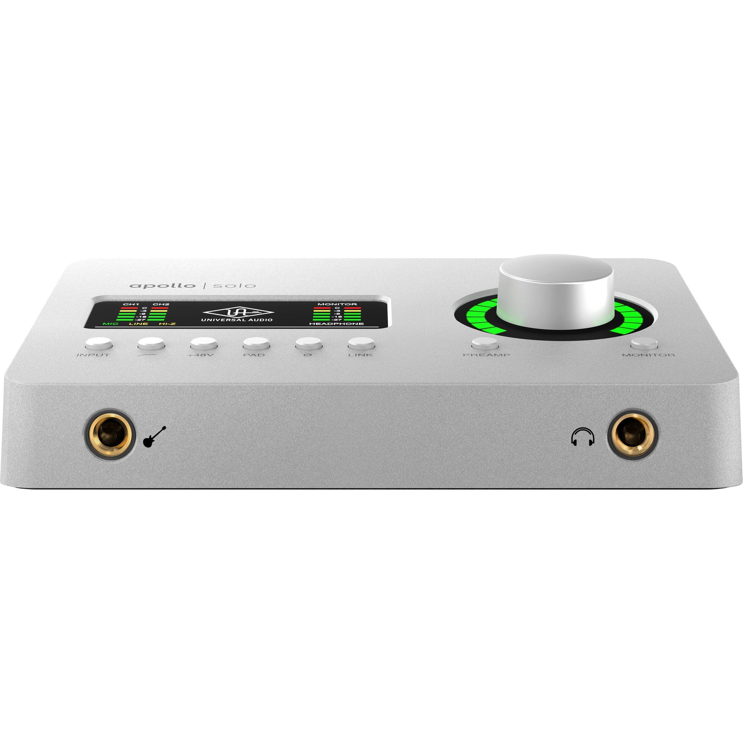 Universal Audio Apollo Solo Interfaz de Audio USB-C Heritage Edition