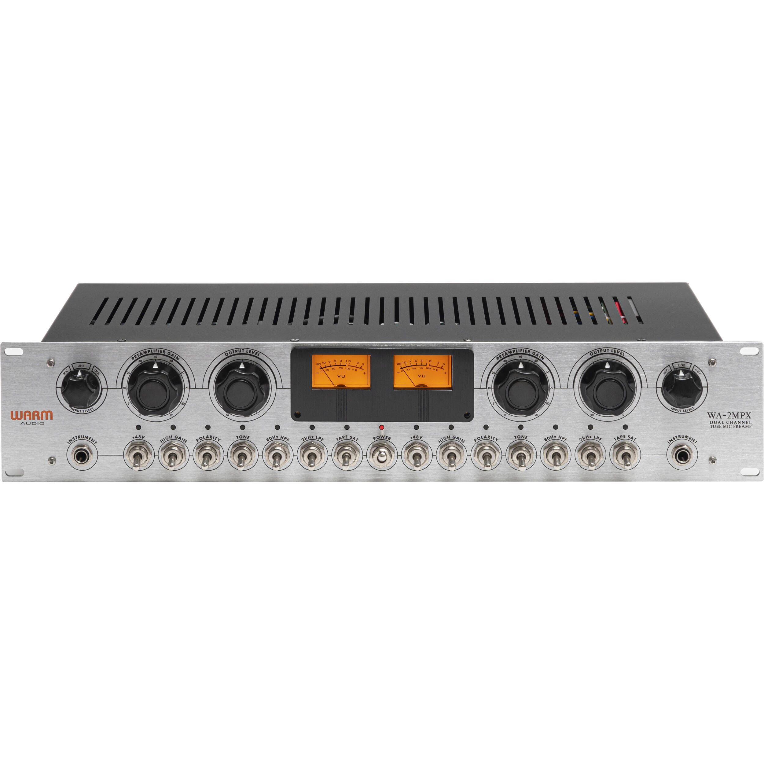 Warm Audio WA 2MPX - Preamplificador de 2 canales a tubo Preamplificadores Warm Audio 