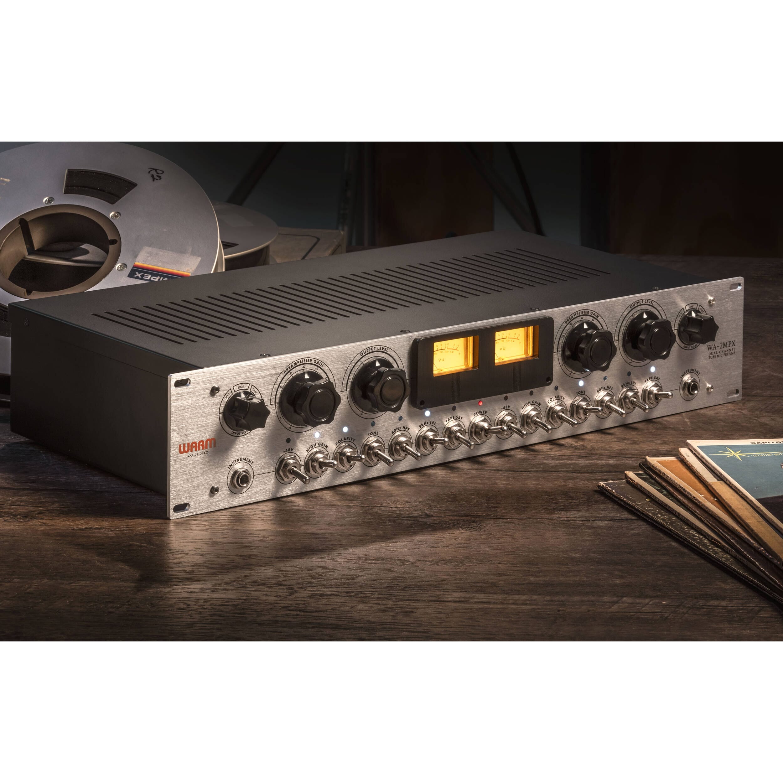 Warm Audio WA 2MPX - Preamplificador de 2 canales a tubo Preamplificadores Warm Audio 