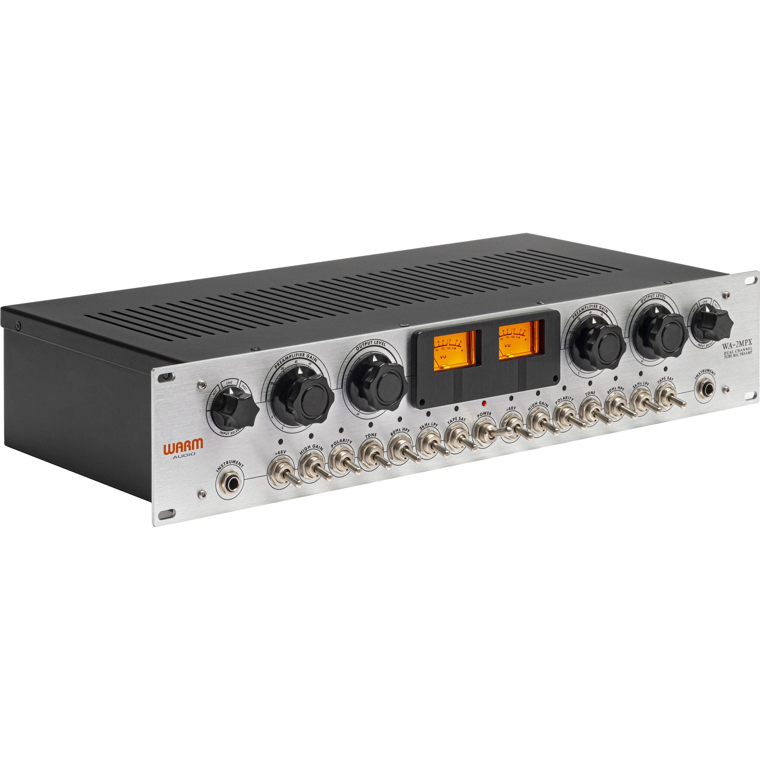 Warm Audio WA 2MPX - Preamplificador de 2 canales a tubo Preamplificadores Warm Audio 