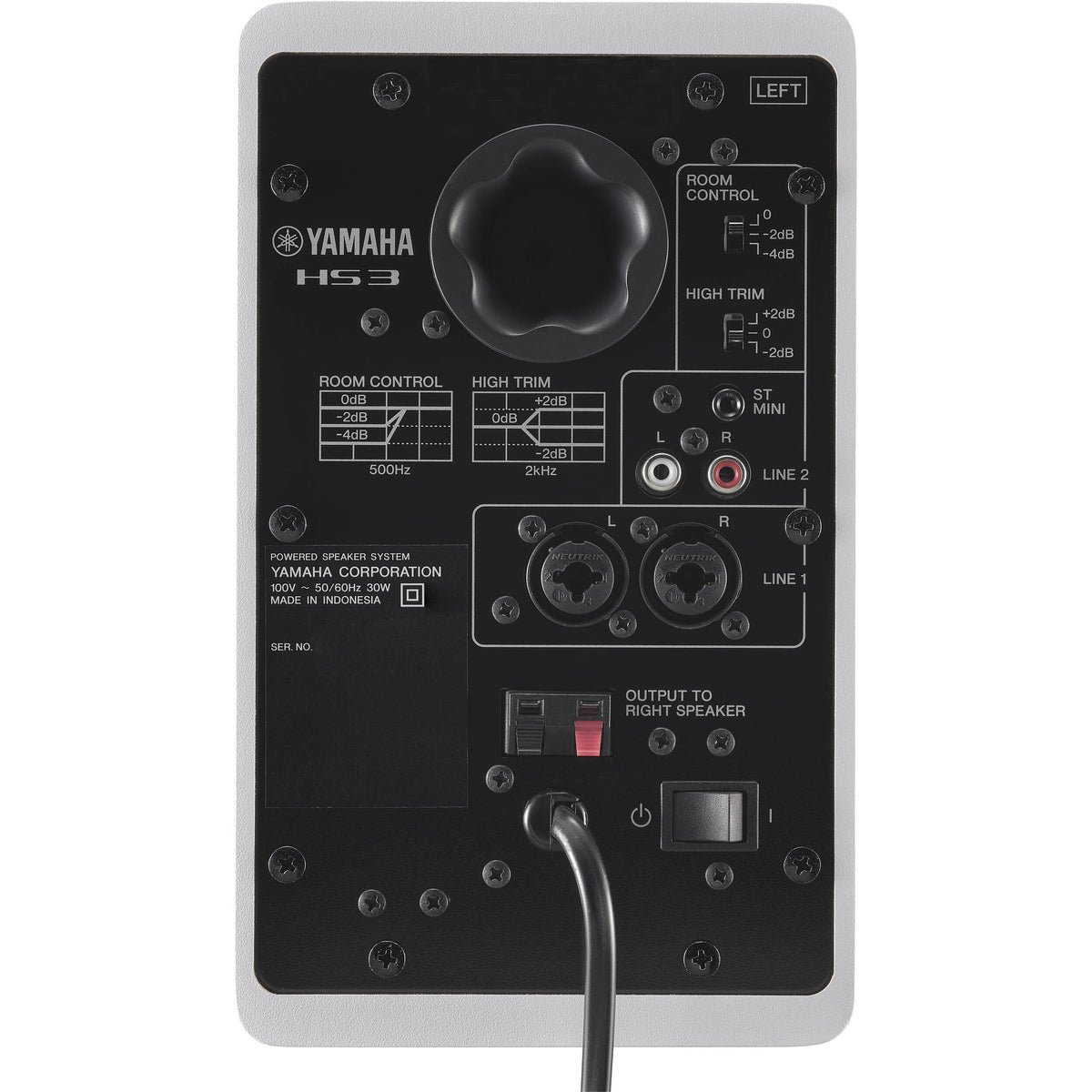 Yamaha HS3 Monitor de Estudio Activo 3.5" (Blanco) (Par) Monitores de Estudio YAMAHA 