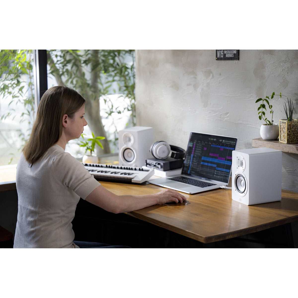 Yamaha HS3 Monitor de Estudio Activo 3.5" (Blanco) (Par) Monitores de Estudio YAMAHA 