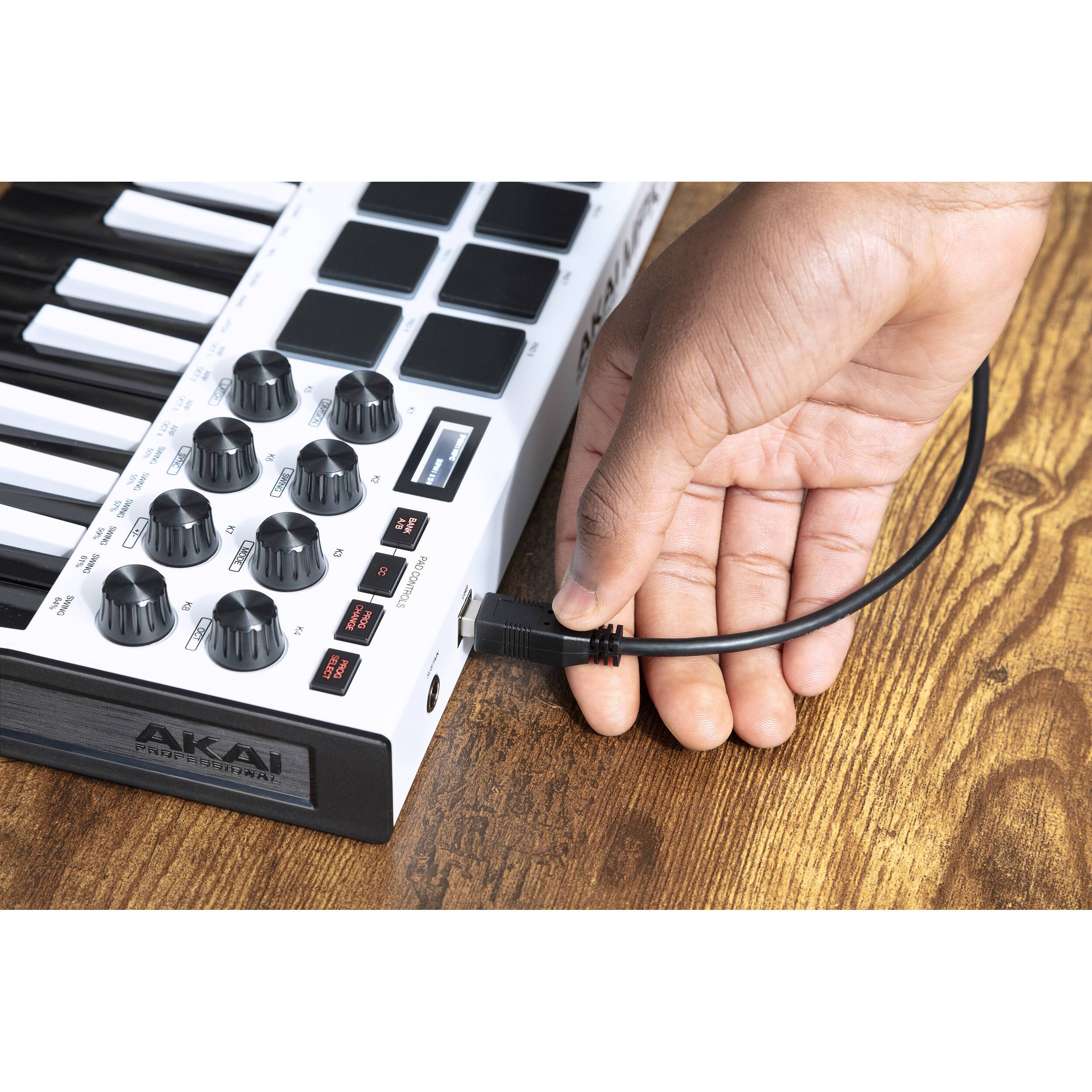 Akai Professional MPK Mini MK3 White Controlador Midi Controladores USB/MIDI Akai 