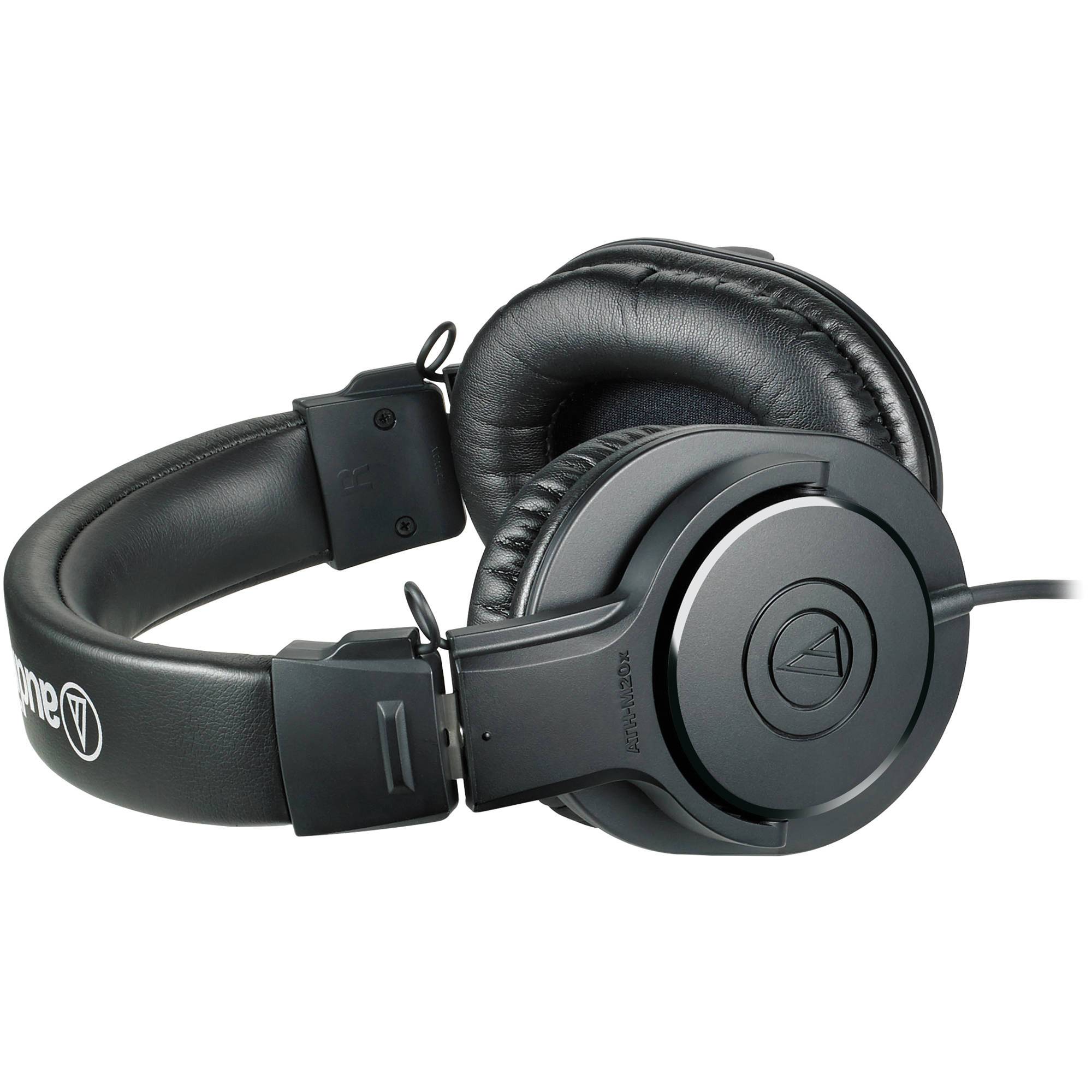 Audio-Technica ATH-M20X Audífonos de Monitoreo Cerrados Audífonos Audio-Technica 