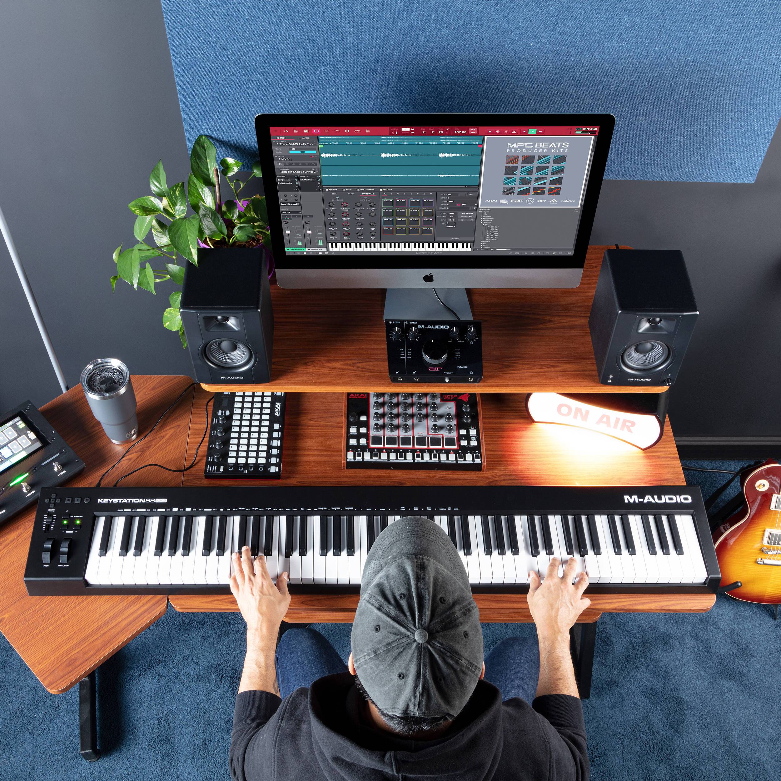 M-Audio Keystation 88 MK3 Controlador MIDI de 88 Teclas Controladores USB/MIDI M-Audio 