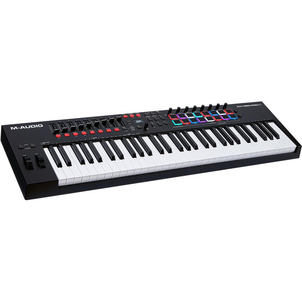 M-Audio Oxygen PRO 61 Controlador Midi de 61 Teclas Controladores USB/MIDI M-Audio 