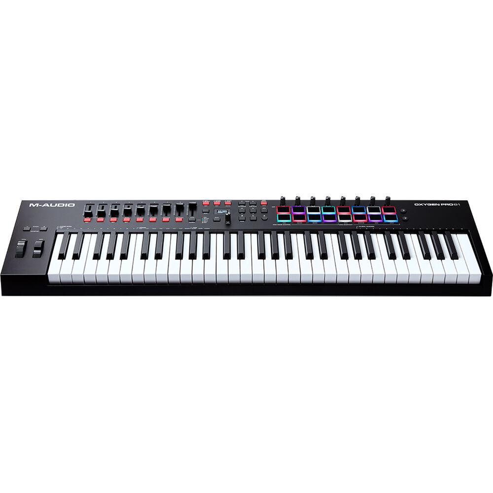 M-Audio Oxygen PRO 61 Controlador Midi de 61 Teclas Controladores USB/MIDI M-Audio 