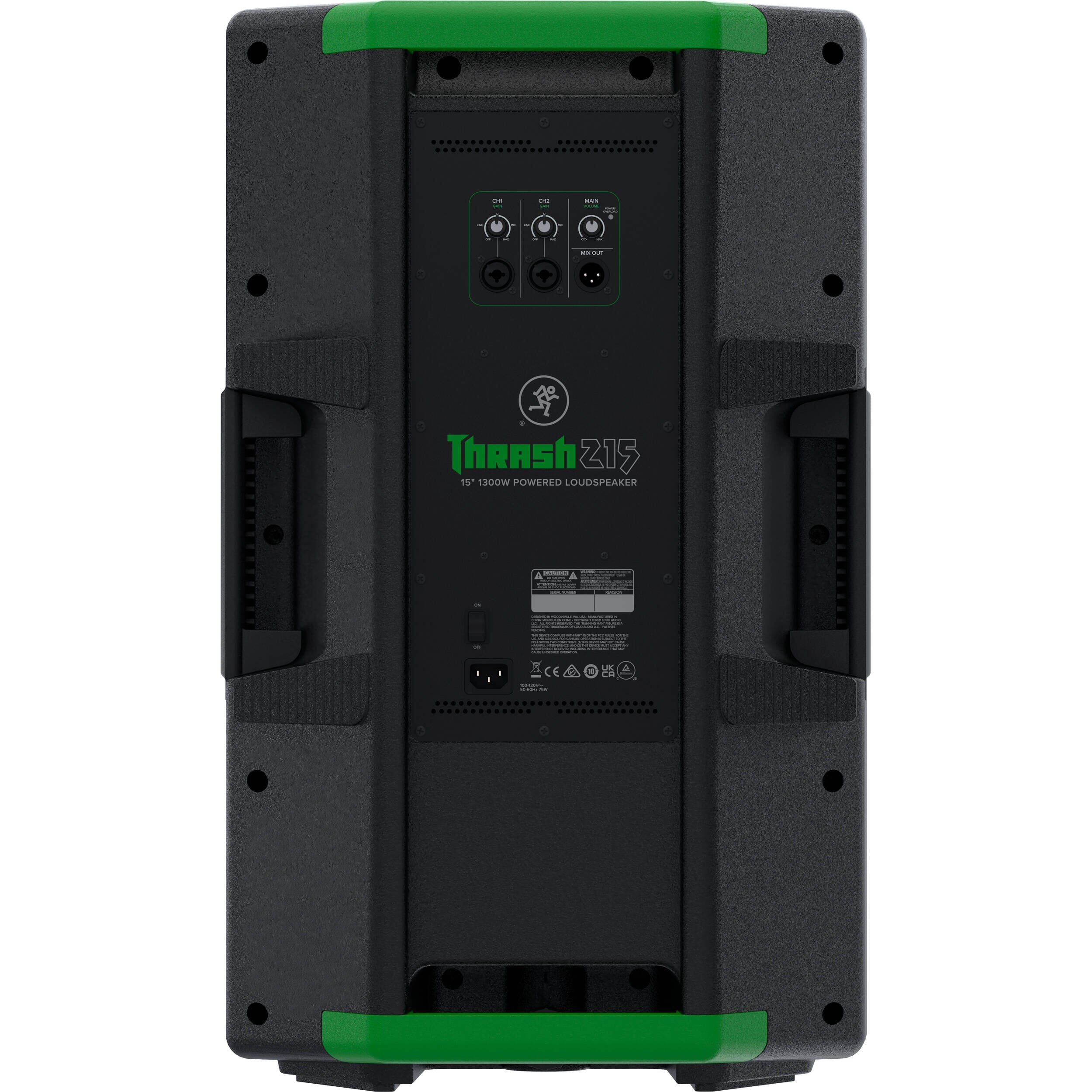 Mackie Thrash215 Caja Activa de 15" con 1300W Cajas Activas Mackie 