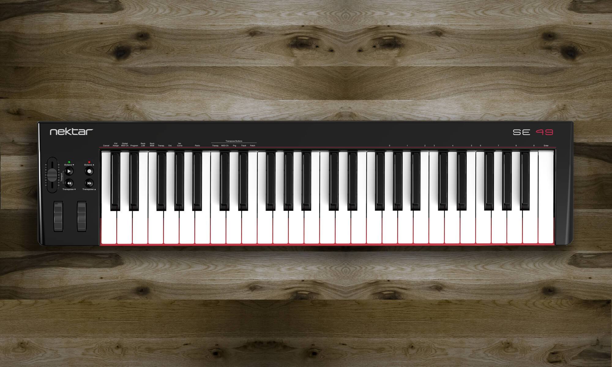 Nektar SE49 Controlador USB MIDI de 49 Teclas Controladores MIDI Nektar 