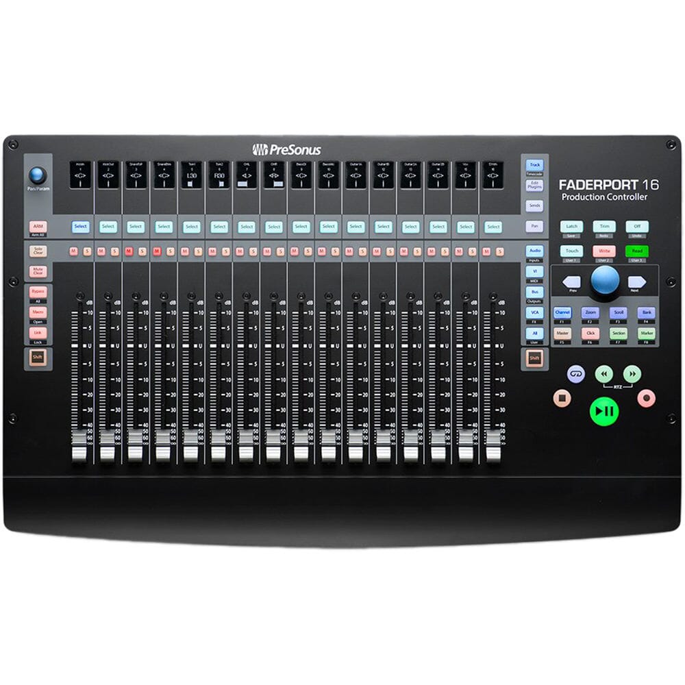PreSonus FaderPort 16 Controlador de Producción de Mezcla Superficies de Control PreSonus 