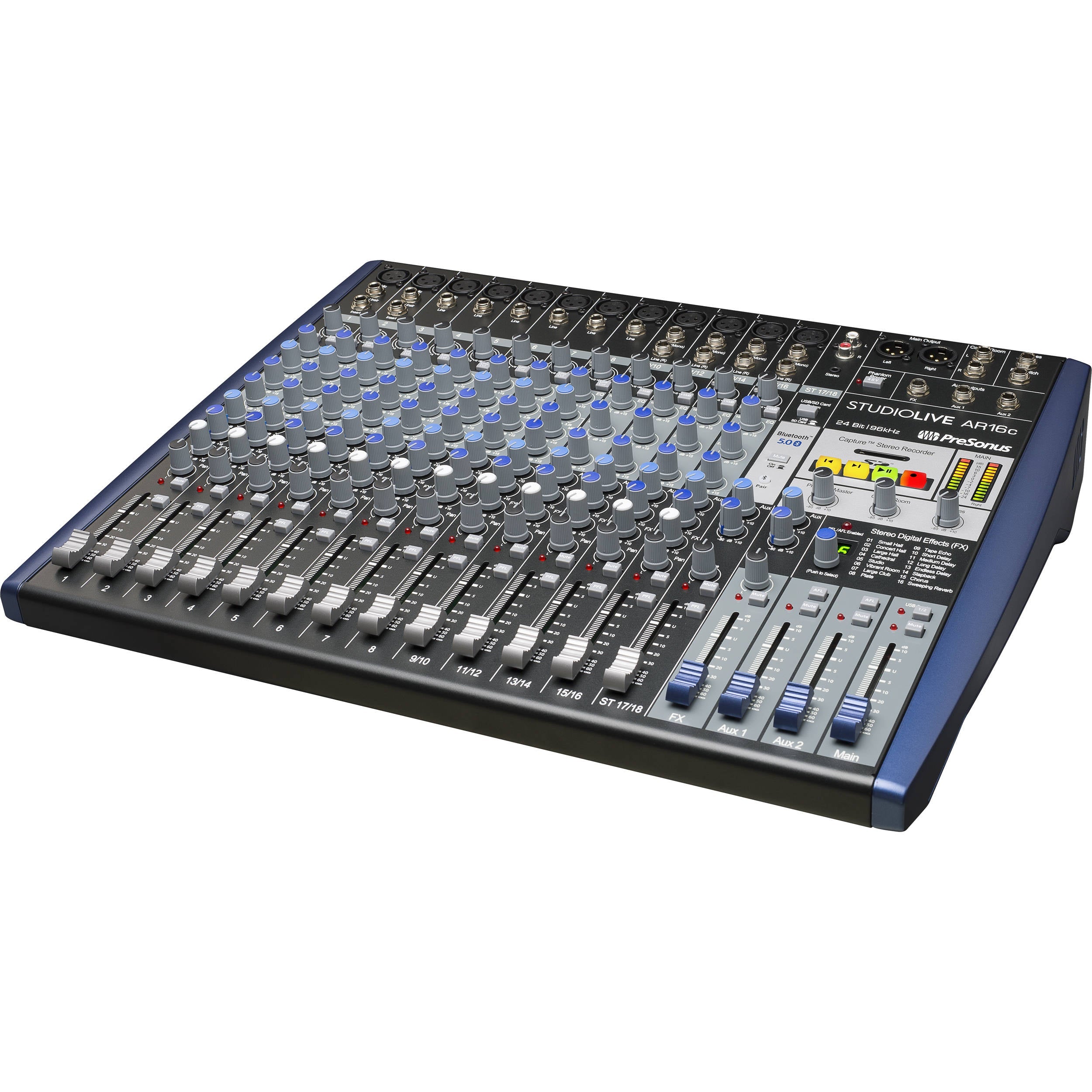 PreSonus STUDIOLIVE AR16c アナログミキサー PreSonus StudioLive AR16c Mezclador Híbrido de 18 Canales USB-C