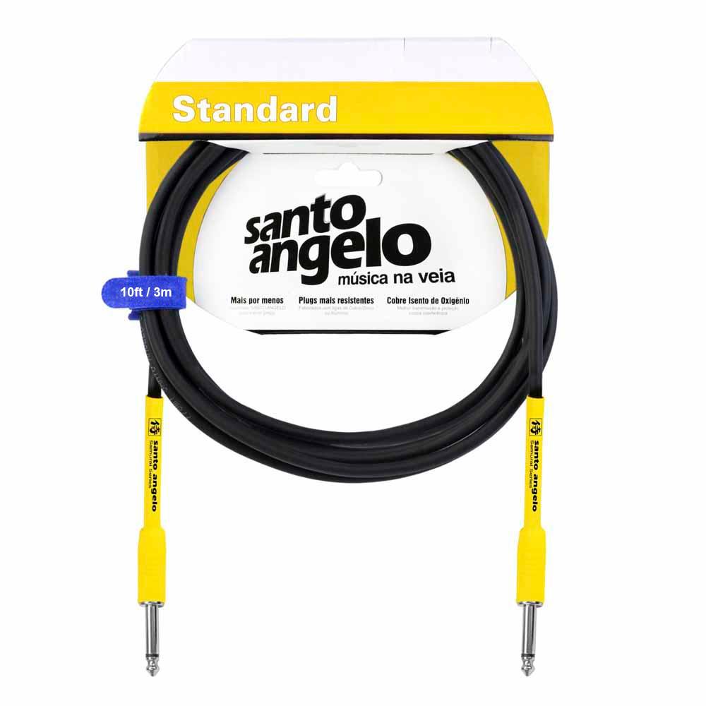 Santo Angelo Samurai Cable de Instrumento Plug de 3 Metros Cables de Instrumento Santo Angelo 