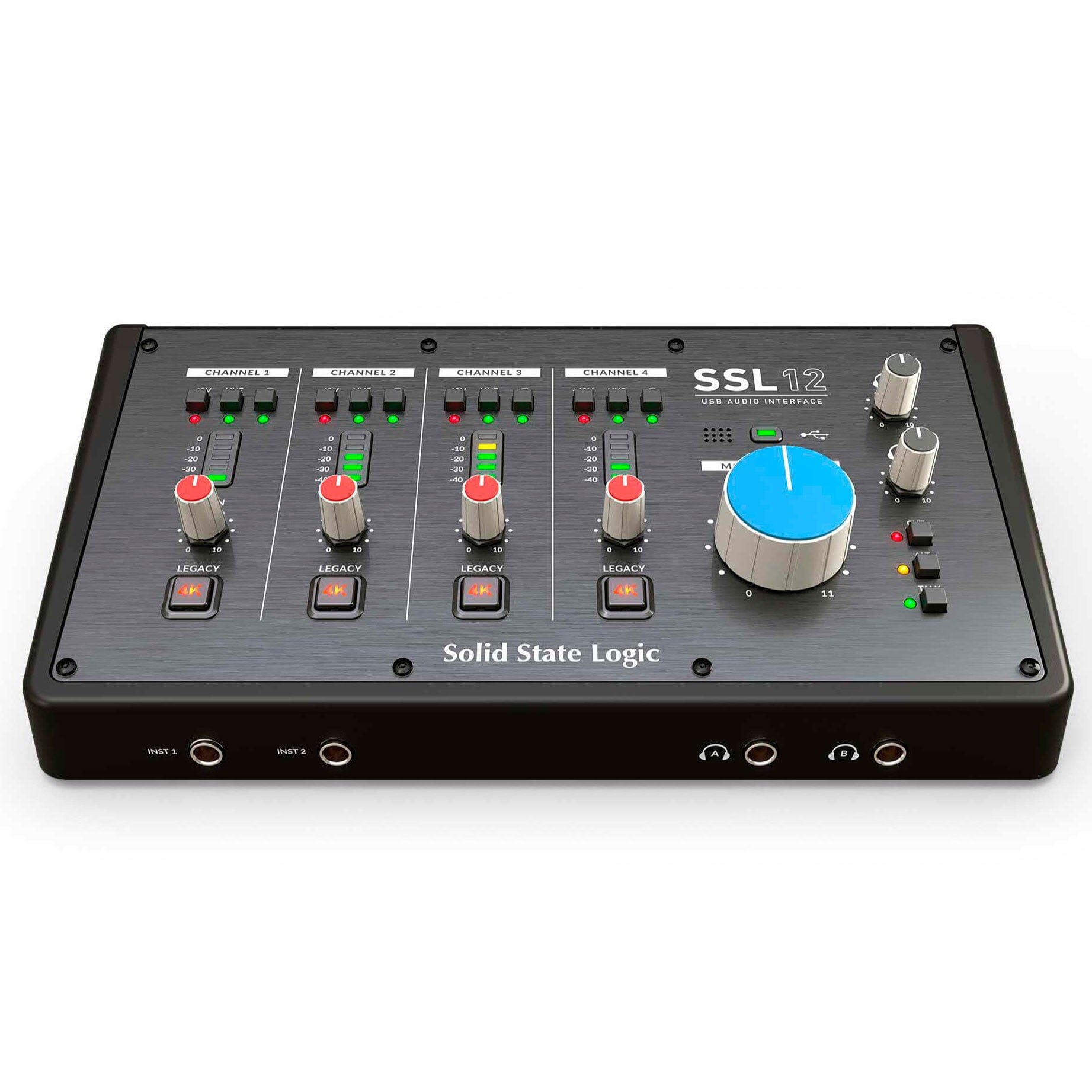 Solid State Logic SSL 12 オーディオインターフェイス Solid State Logic SSL 12 Interfaz de Audio USB 12X8