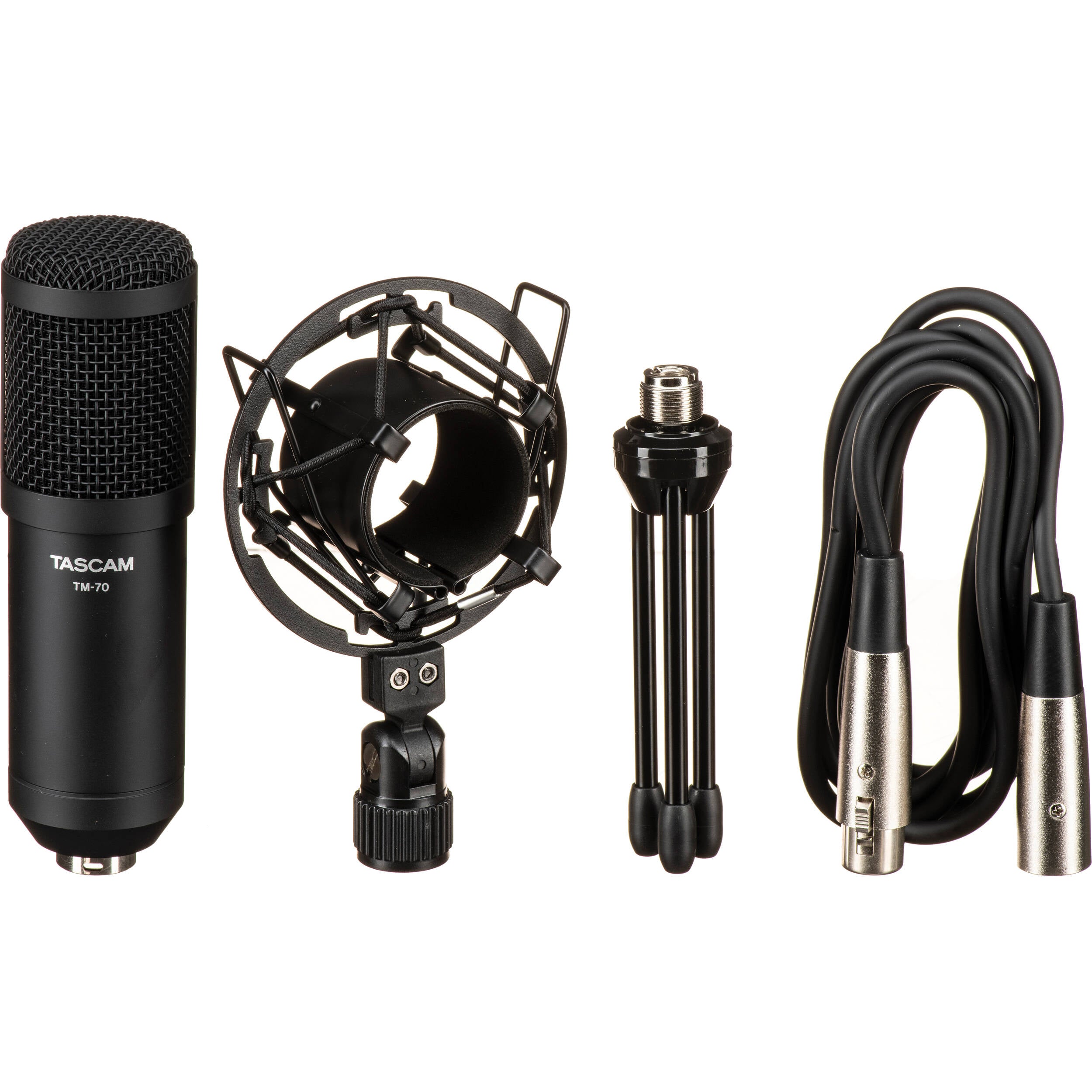 Tascam TM-70 Micrófono Dinámico para Podcast/Streaming Micrófonos Dinámicos TASCAM 
