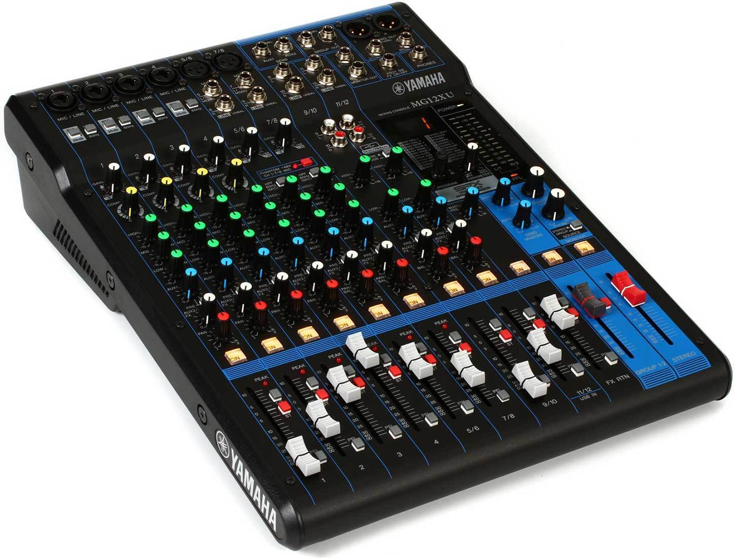 Yamaha MG12XU Mixer Análogo de 12 canales Otros YAMAHA 
